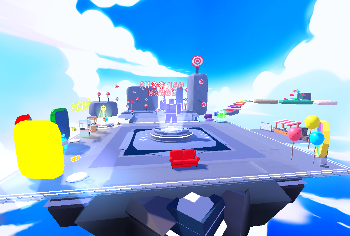 Shooting Range Lobby — Game Lobby built in Roblox by Thoirz
